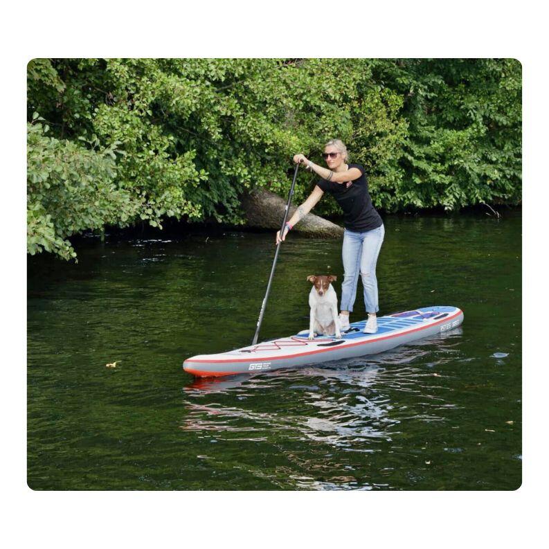 SUP-Board Stand up Paddle aufblasbar "RST  12.6 x 29.5“ BRB Premium Qualität! 3/8