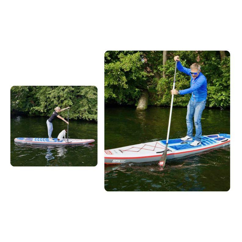 SUP-Board Stand up Paddle aufblasbar "RST  12.6 x 29.5“ BRB Premium Qualität! 4/8