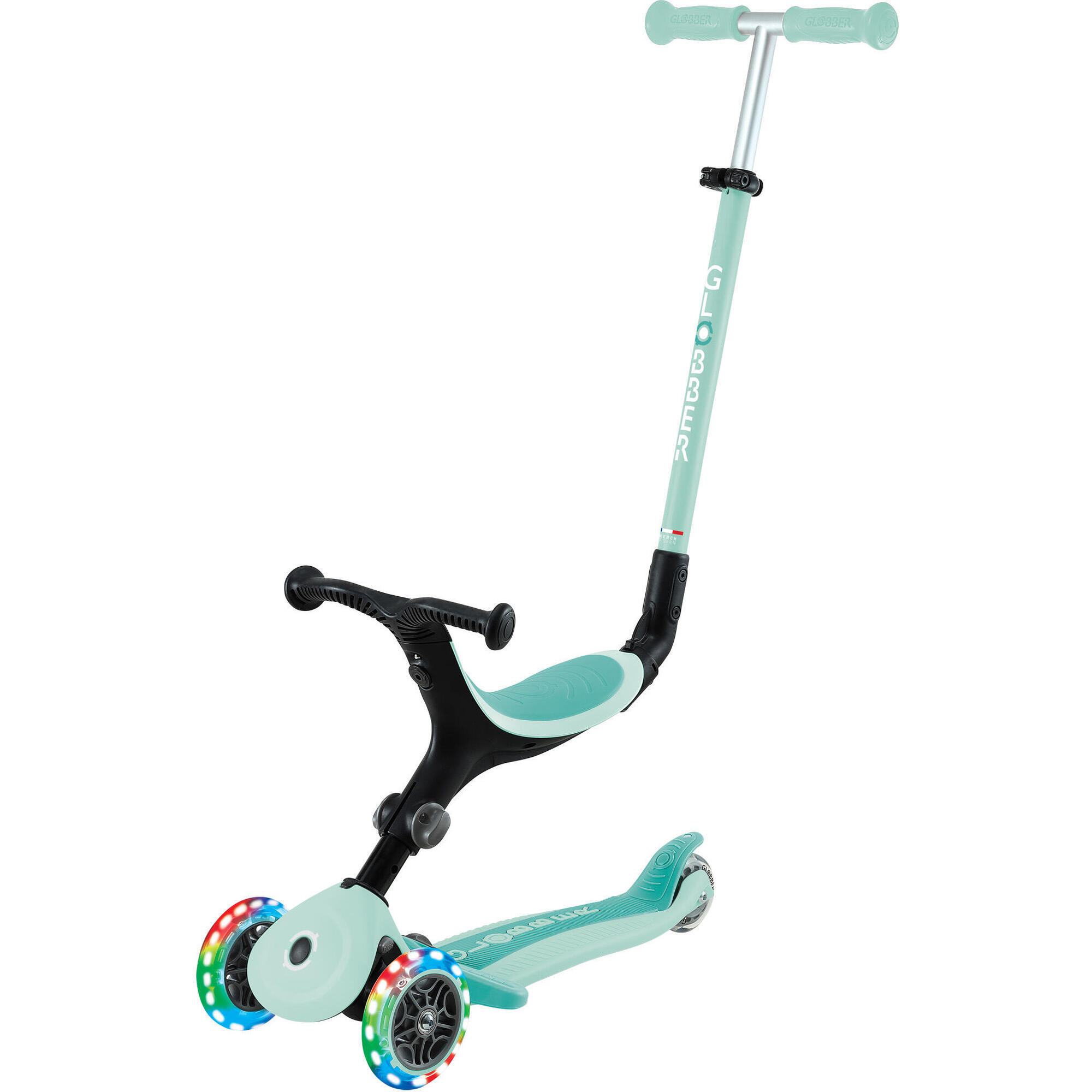 GO UP Active Lights Mint scooter / tricycle