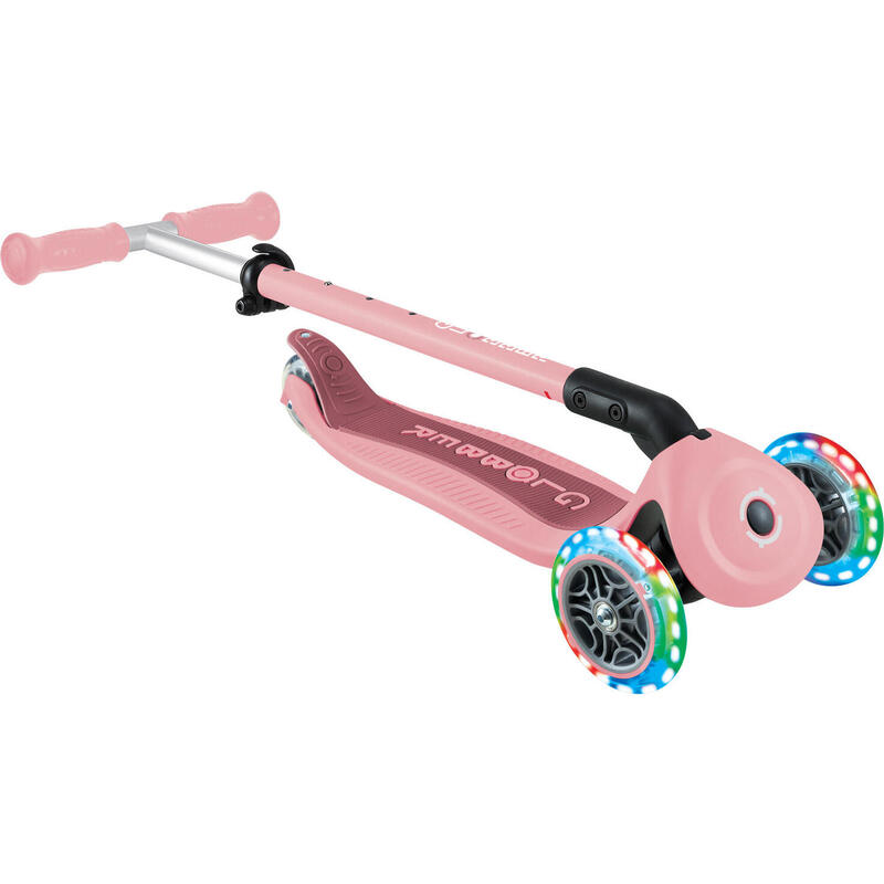 Trottinette évolutive GO-UP ACTIVE LIGHTS - Rose pastel