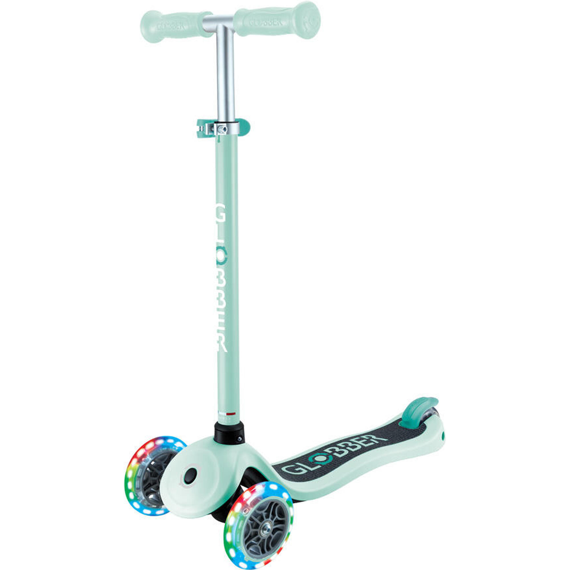 Globber - Trottinette Primo Lights V2 - Vert Menthe - Trottinette - Vert - Taille Unique - Decathlon