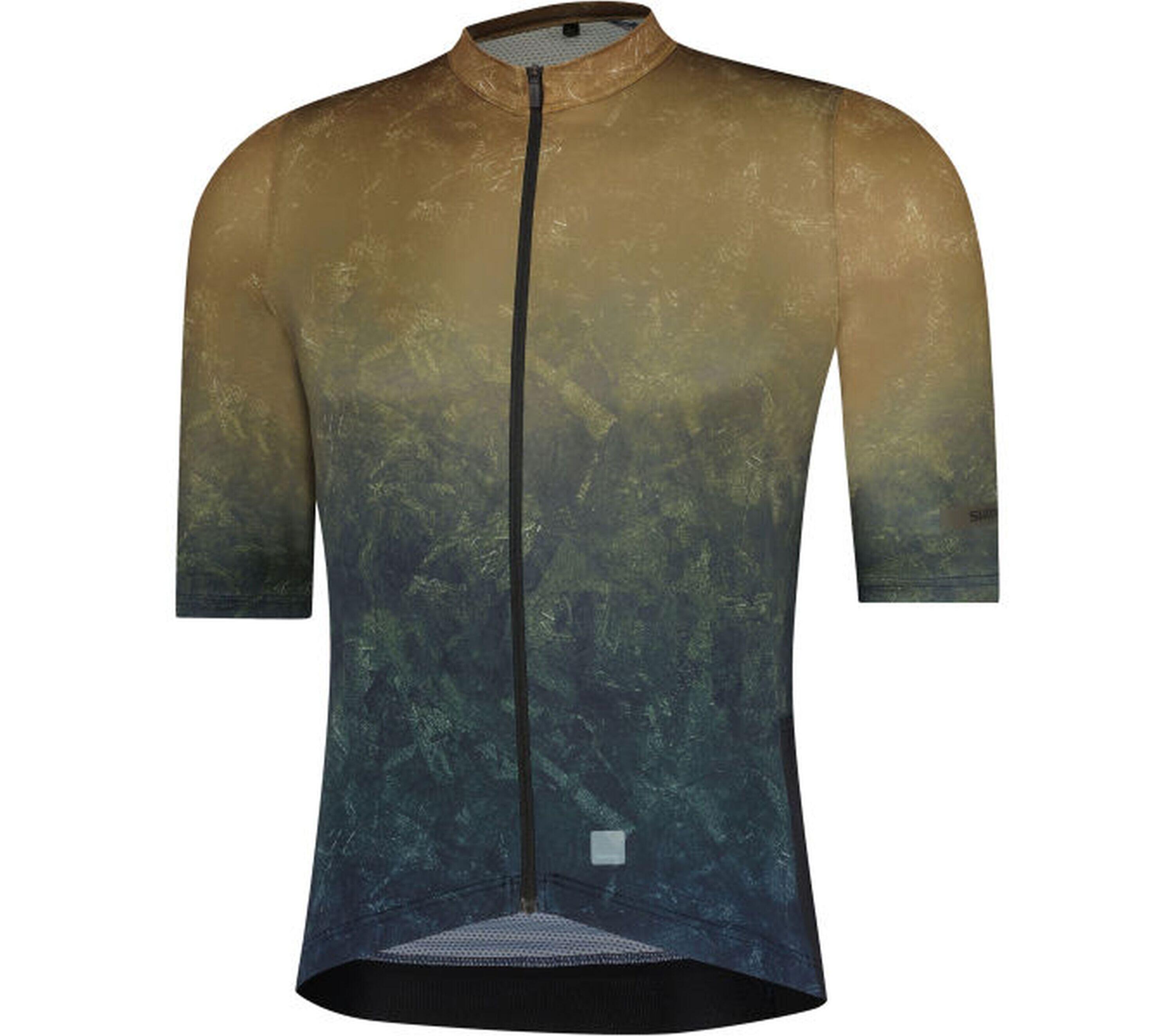 SHIMANO Maglia EVOLVE a manica corta, oro trasparente