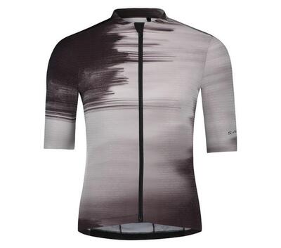 S-phyre flash korte mouwen jersey s24. aqua/grijs
