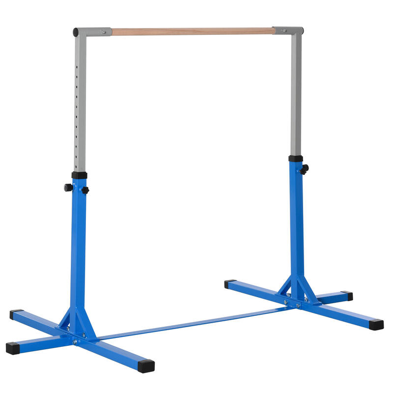 Barra de Gimnasia HOMCOM 194x121x150 cm Azul