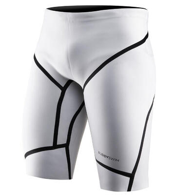 Neopreen open water zwempak 5/3 mm buddyswim zwart
