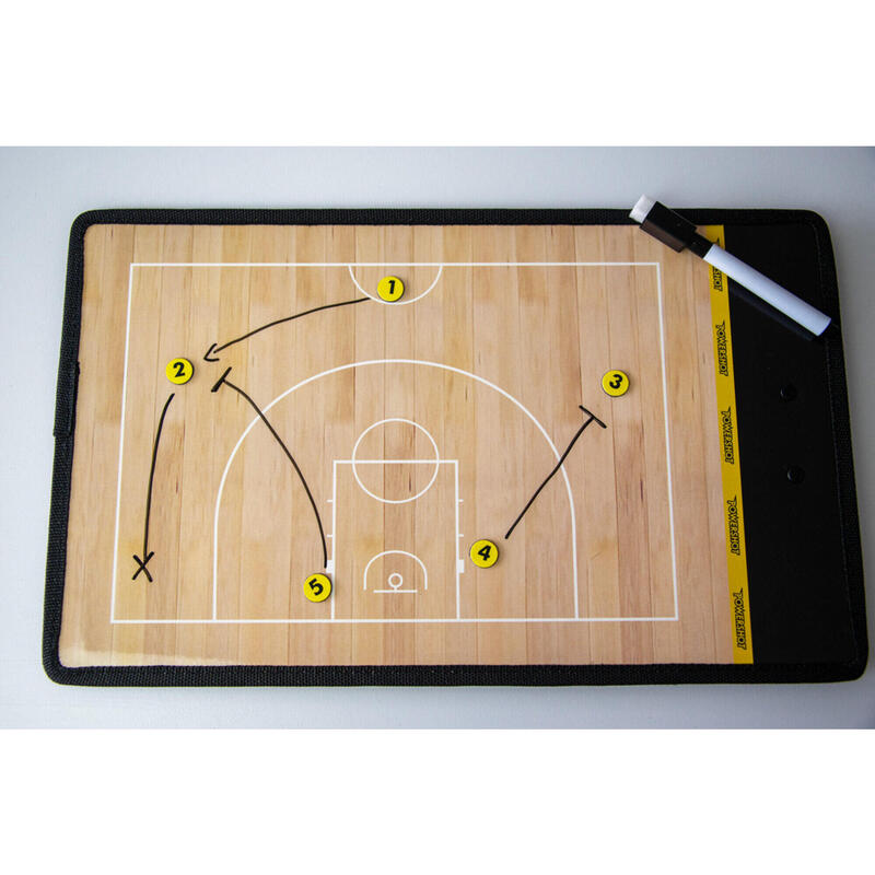Magnetisch tactisch rek 35 x 20 cm - Basketbal