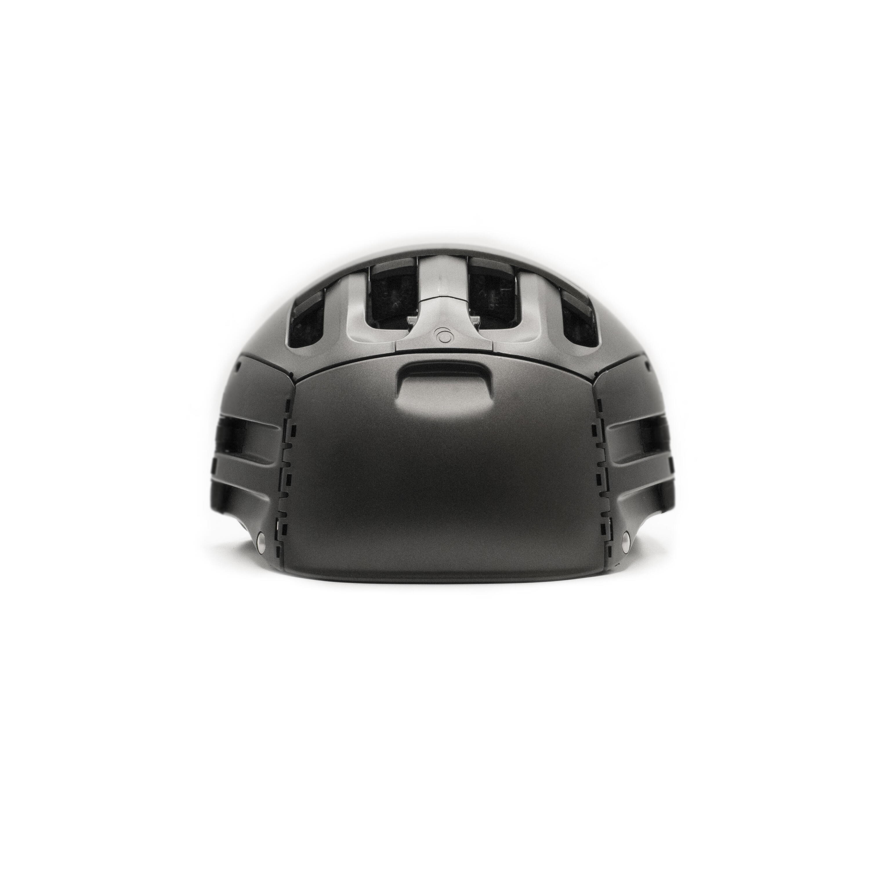 Casque pliable FIT gris pour vélo ou trottinette 4/9