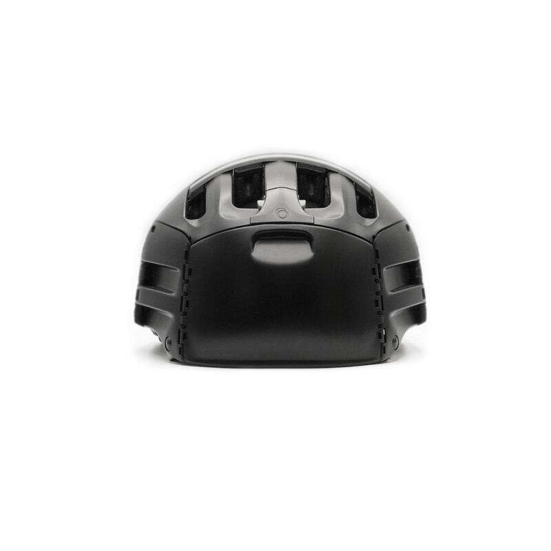 Faltbarer Helm Plixi FIT schwarz für Fahrrad oder Roller
