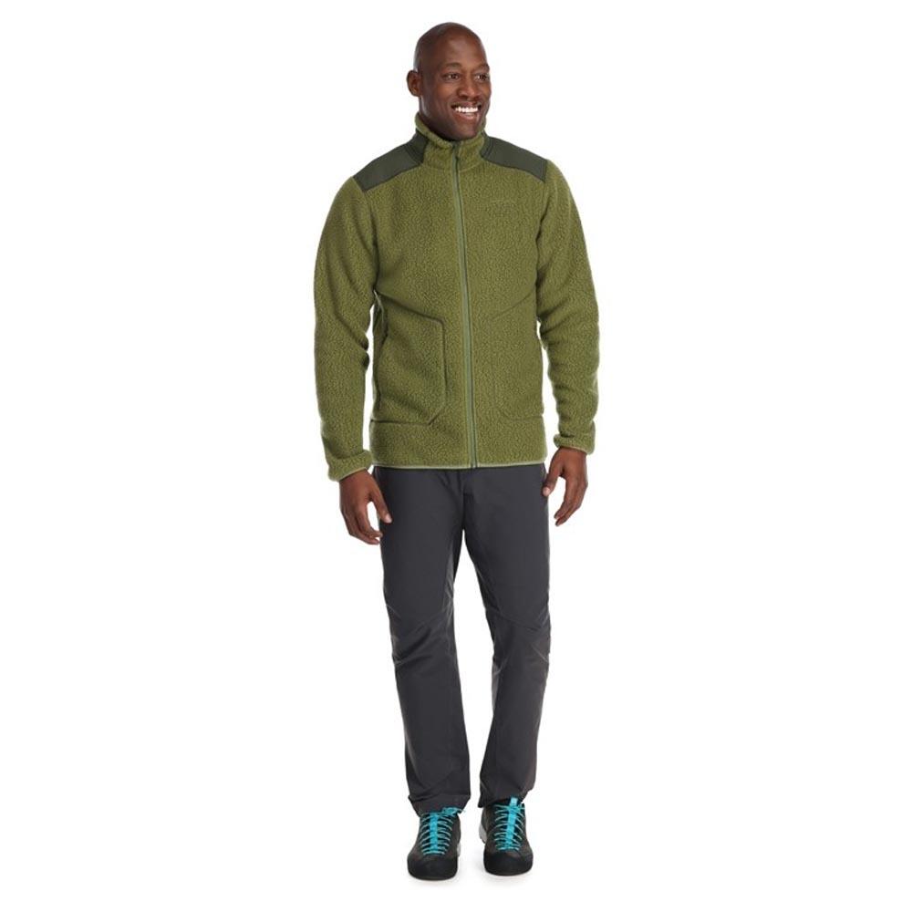 Rab Outpost Fleece Jacket Chlorite Green