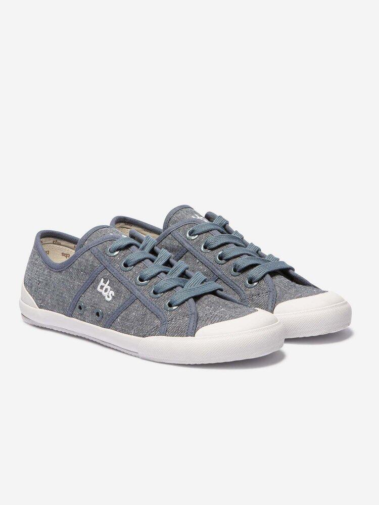 Zapatillas Lona Mujer Azul Marino TBS Opiace 2/7