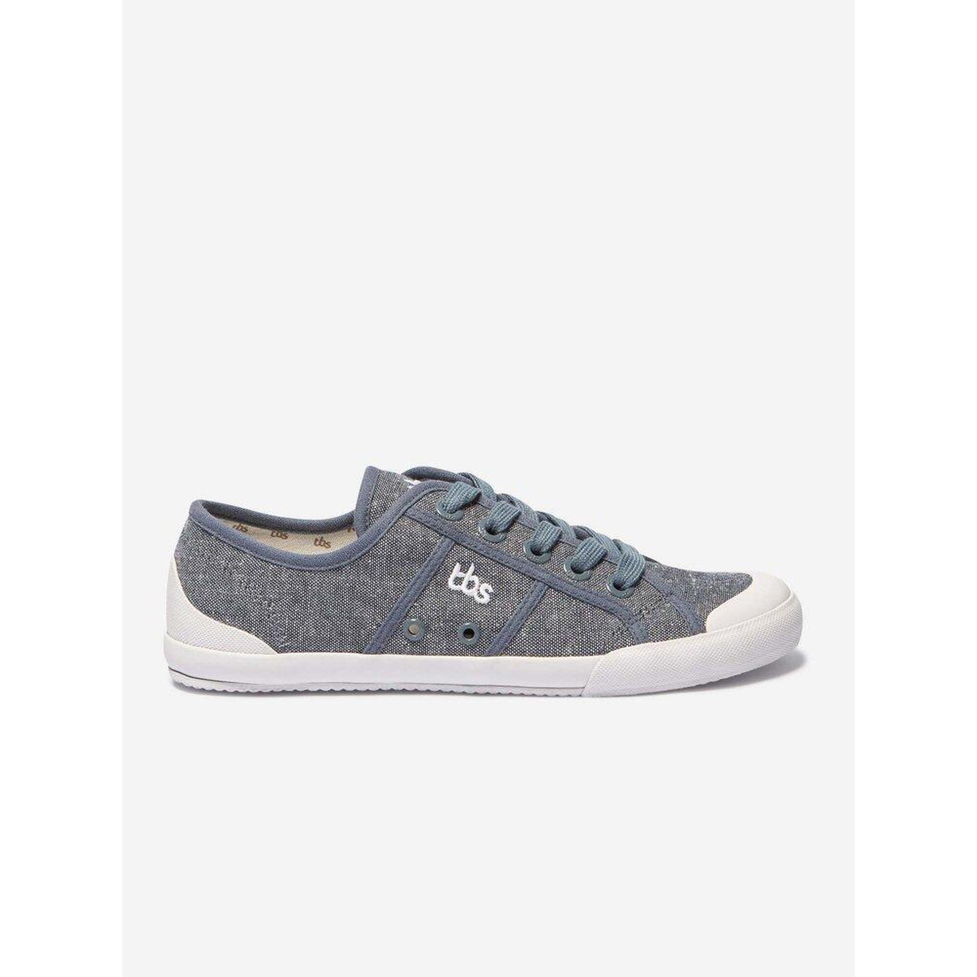 Tbs - Tennis Toile Femme - Opiace Marine - Baskets - Bleu - 36 - Decathlon