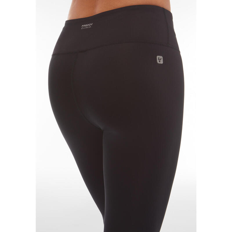 Leggings de fitness pour femme, longueur 7/8 et taille haute, réalisé en tissu t