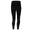 Leggings donna fitness 7/8 vita alta in tessuto tecnico