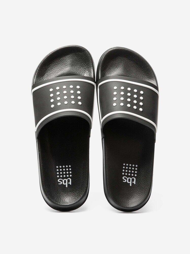 Mules Homme - FLIPSUN Noir 3/4