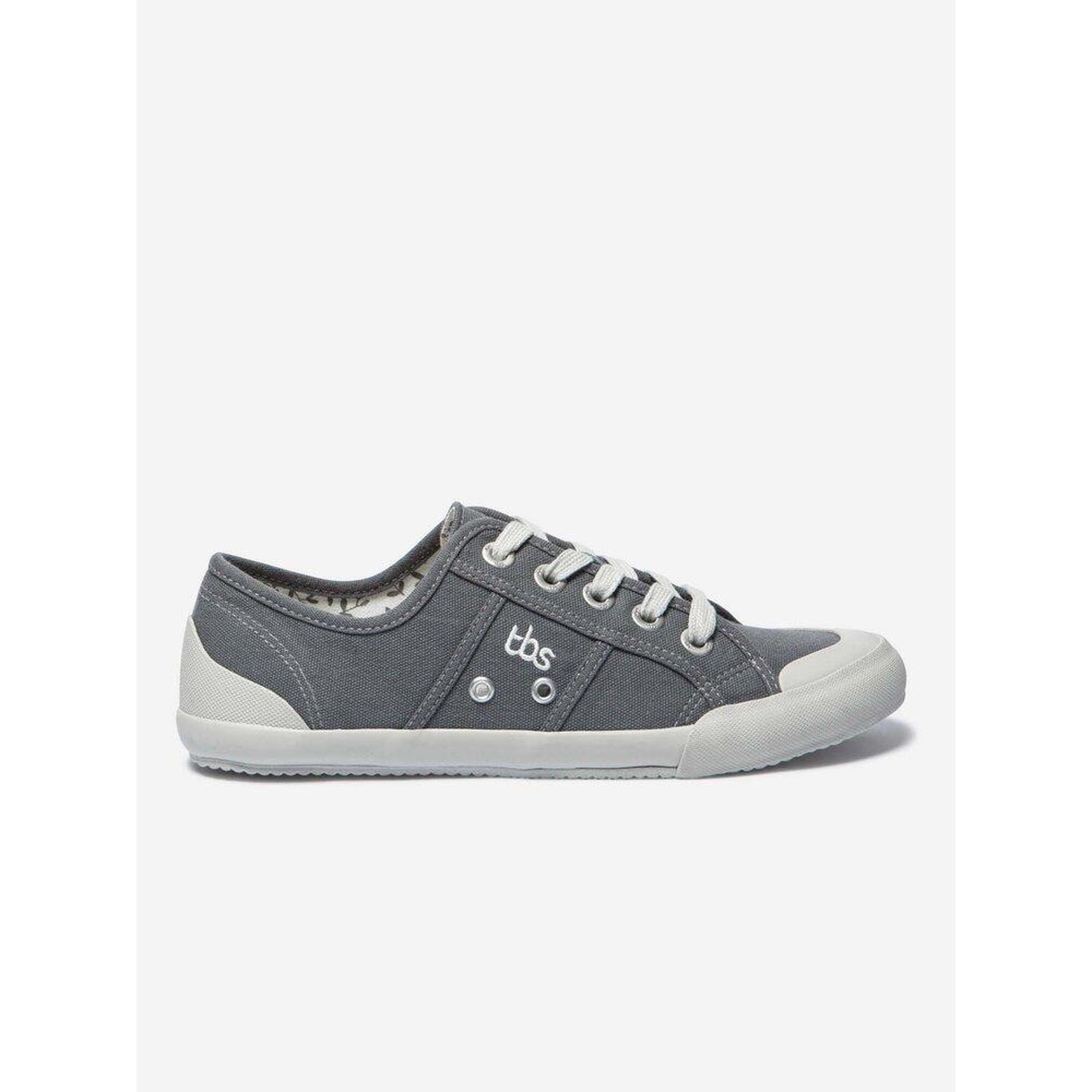 Tbs - Tennis Toile Femme - Opiace Bitume - Chaussures De Sport - Gris - 36 - Decathlon
