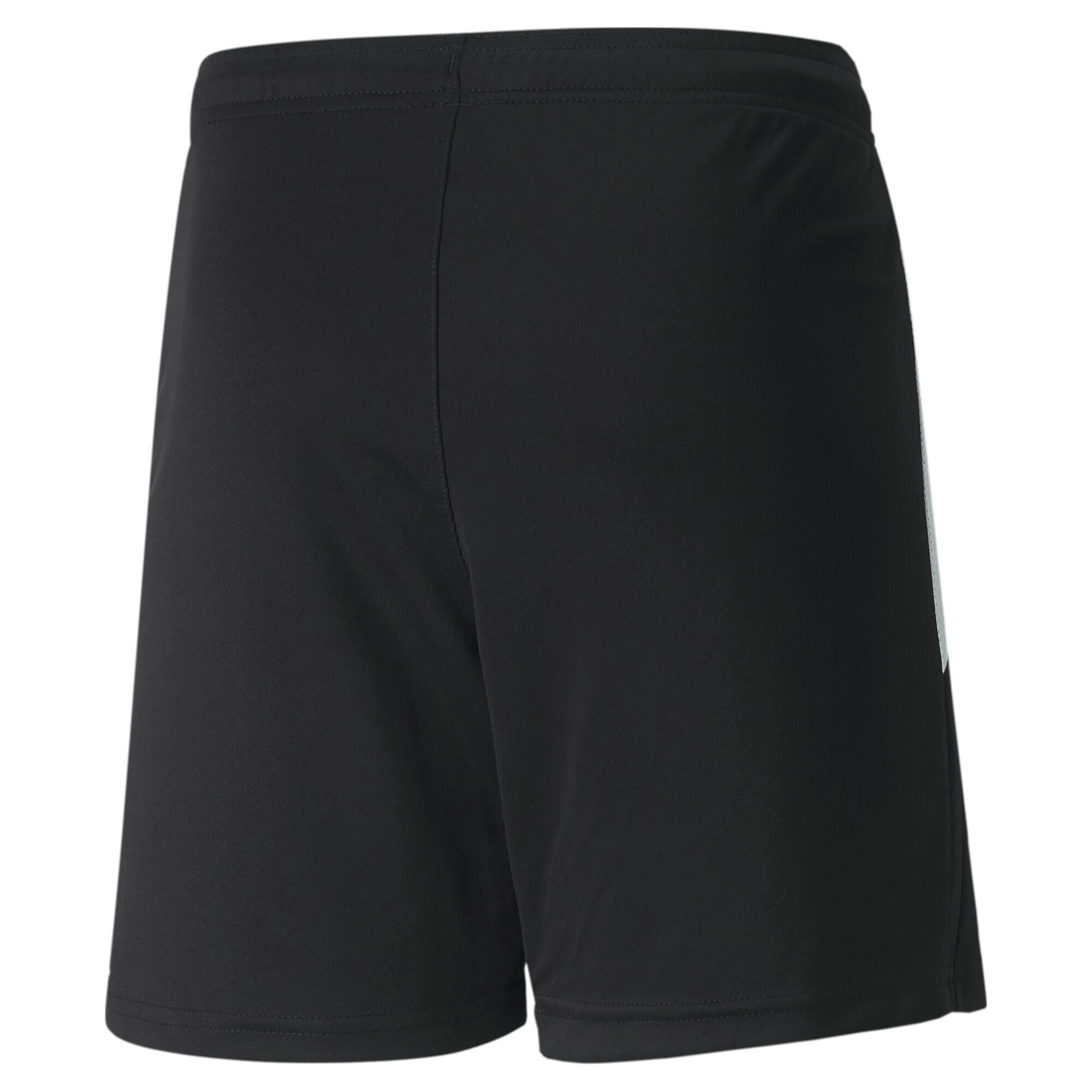 Short de football teamLIGA Enfant et Adolescent PUMA Black White 2/6