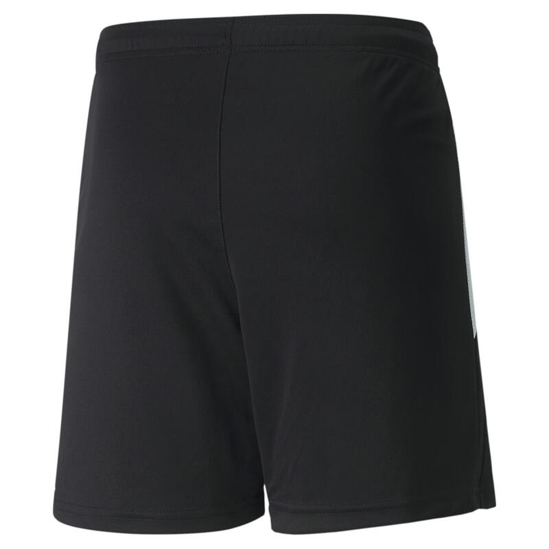 teamLIGA voetbalshort voor jongeren PUMA Black White