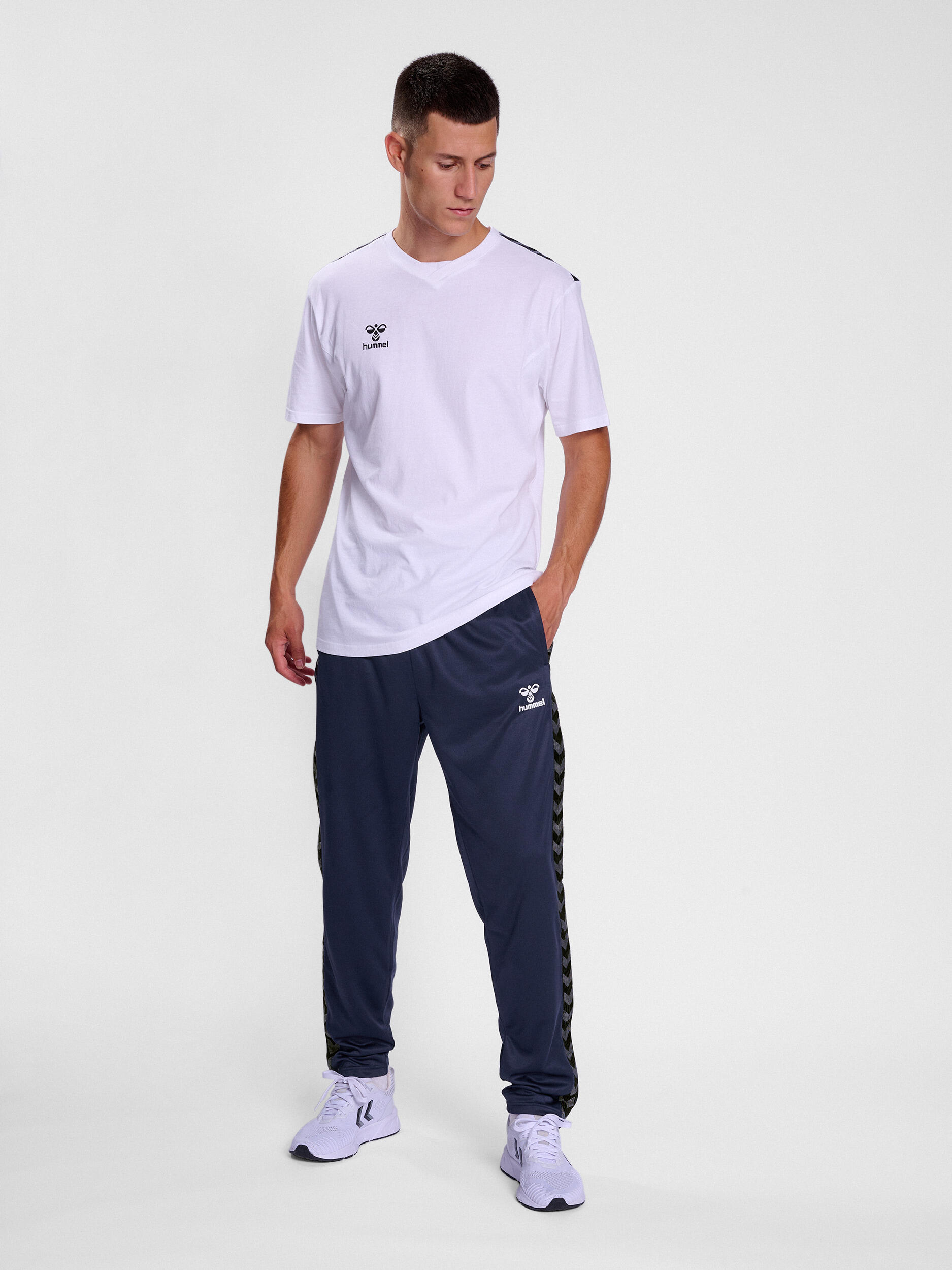 Pantaloni da jogging in poliestere Hummel Authentic 2/7