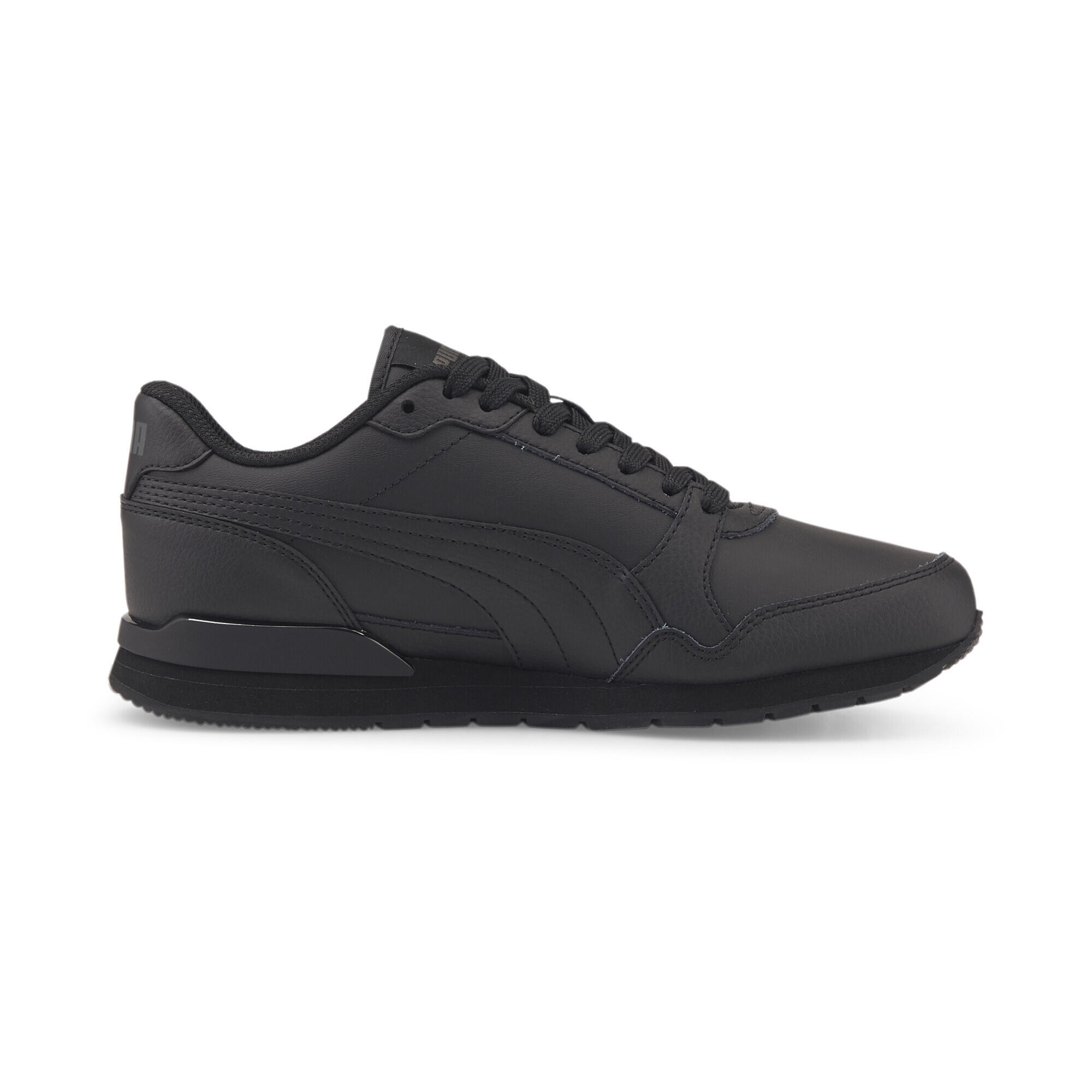 Scarpe da ginnastica ST Runner v3 in pelle per ragazzi PUMA Black 5/7