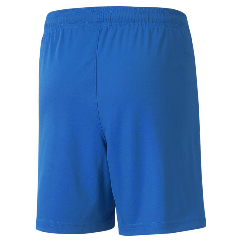 teamLIGA voetbalshort voor jongeren PUMA Electric Blue Lemonade White