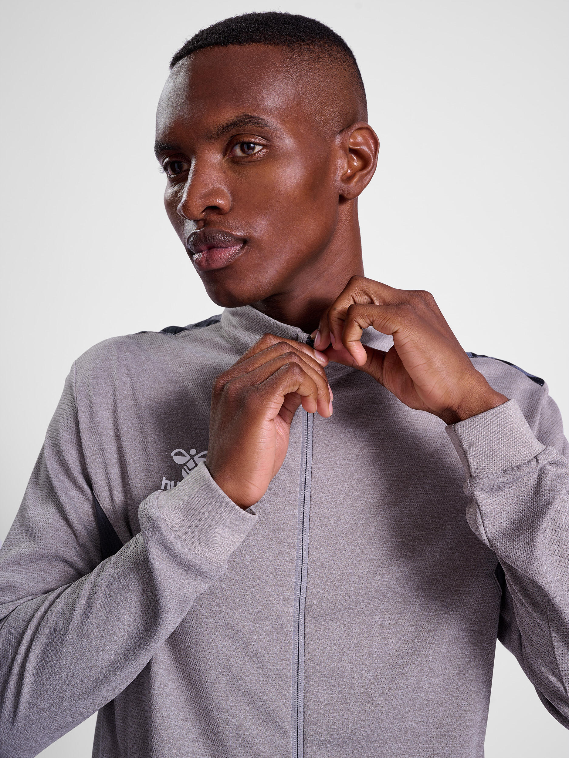 Zip Mono Hmlauthentic Multideporte Hombre Transpirable De Secado Rápido Hummel 4/7