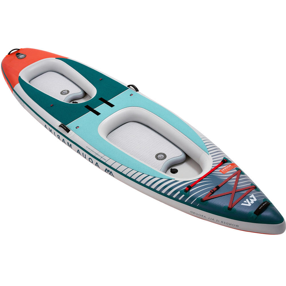 Aqua Marina CASCADE TANDEM 13ft2 / 402cm Hybrid - Paddleboard to Kayak 4/7