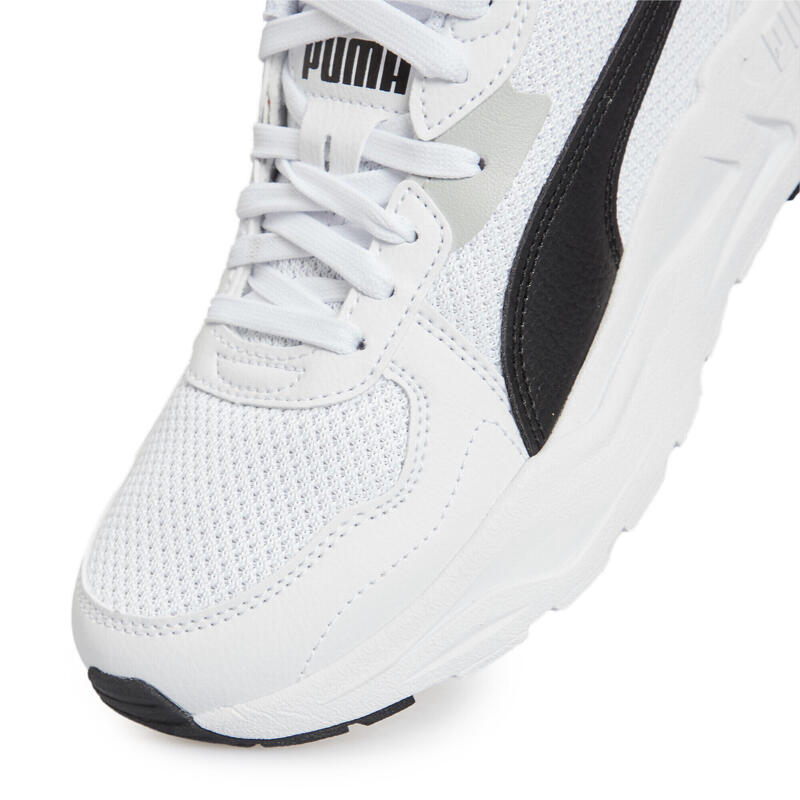 Sneaker Trinity Lite da uomo PUMA White Black Cool Light Gray