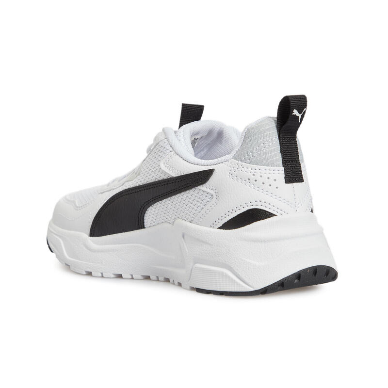 Zapatillas Trinity Lite Niño PUMA White Black Cool Light Gray