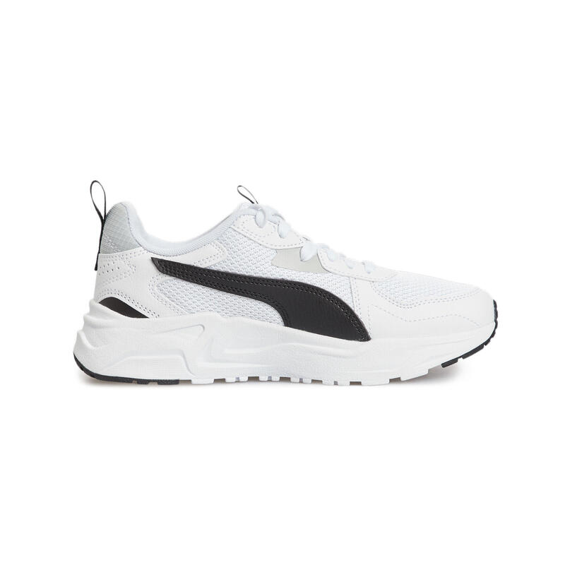 Zapatillas Trinity Lite Niño PUMA White Black Cool Light Gray