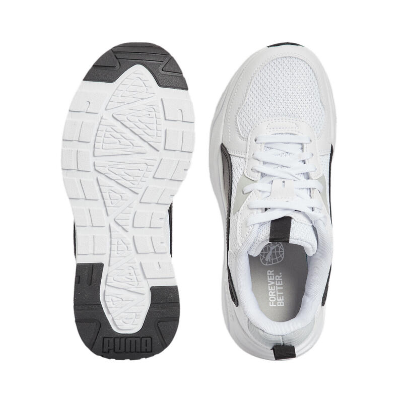 Baskets Trinity Lite Enfant et Adolescent PUMA White Black Cool Light Gray