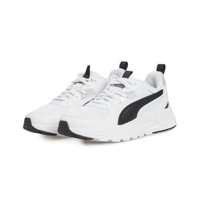 Trinity lite sneakers voor jongeren puma white black cool light gray