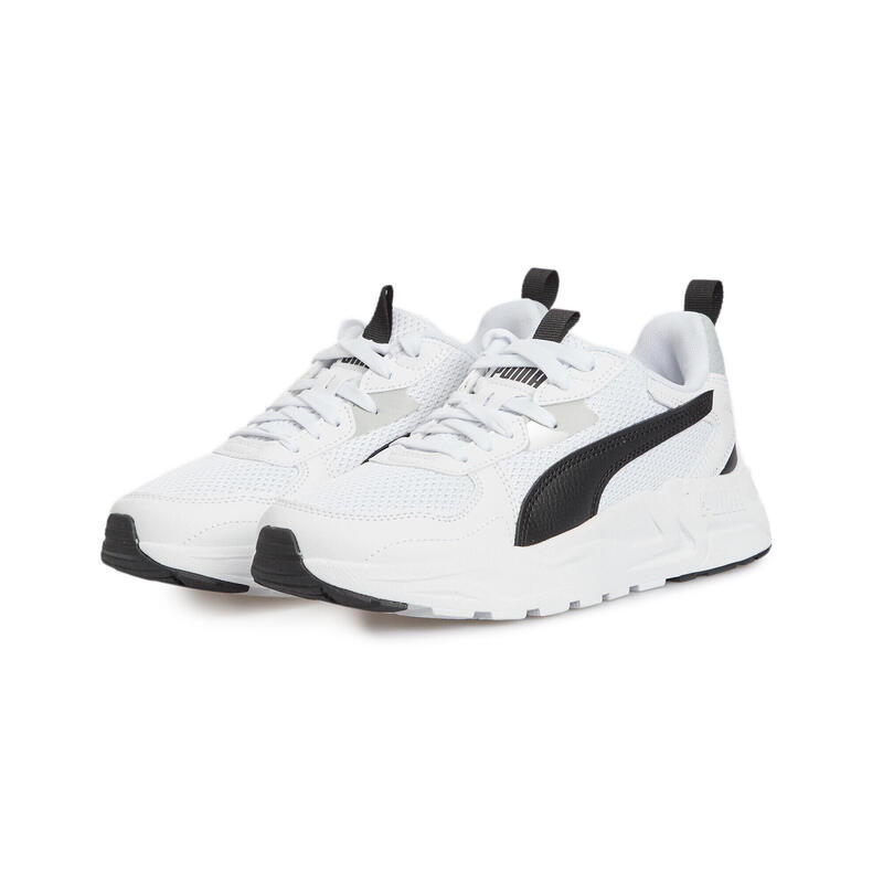 Zapatillas Trinity Lite Niño PUMA White Black Cool Light Gray