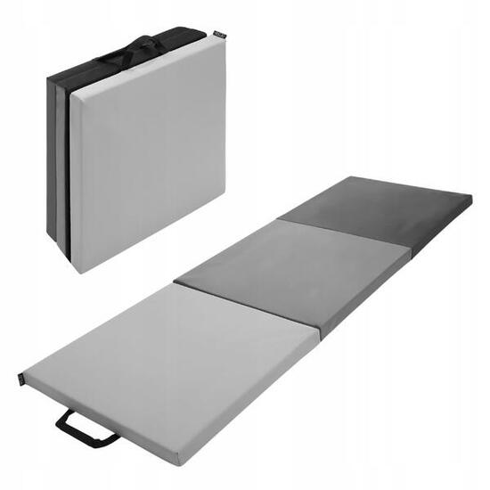 Materac gimnastyczny składany 4FIZJO 180×60×5 cm