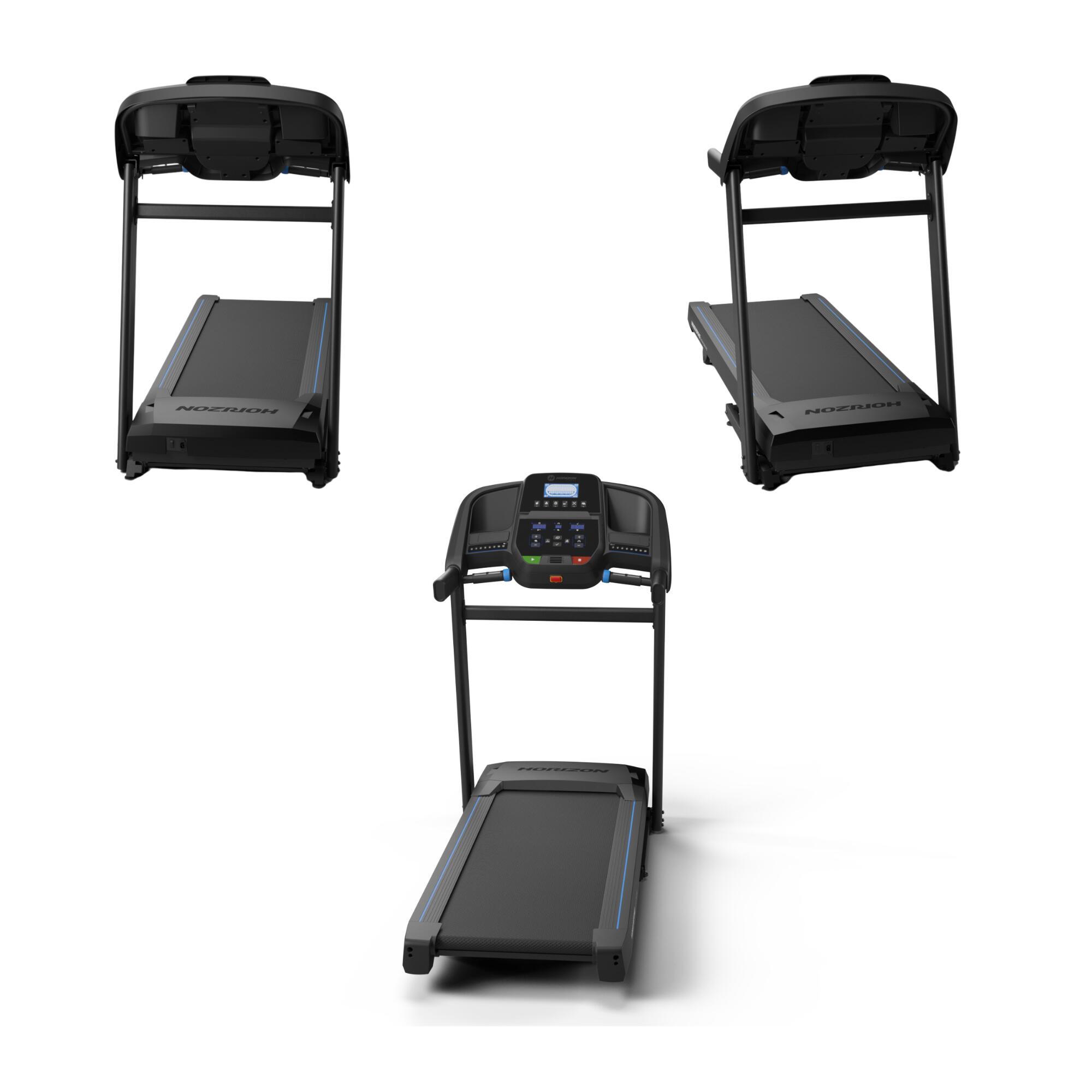 Cinta de correr plegable T202 - 20 km/h, Inclinación 12% y Bluetooth FTMS 6/7