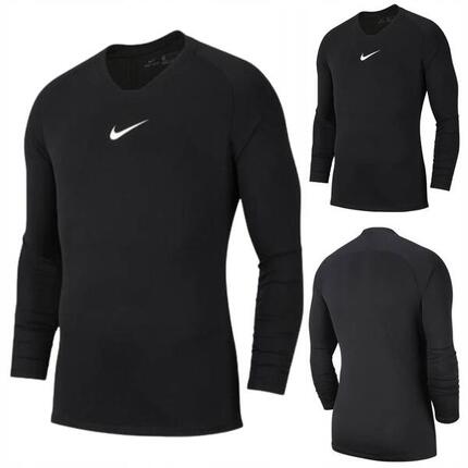 Camiseta Nike para hombre negra con tecnología Dri-FIT