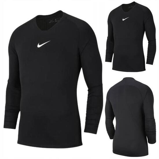 Camiseta Nike para hombre negra con tecnología Dri-FIT