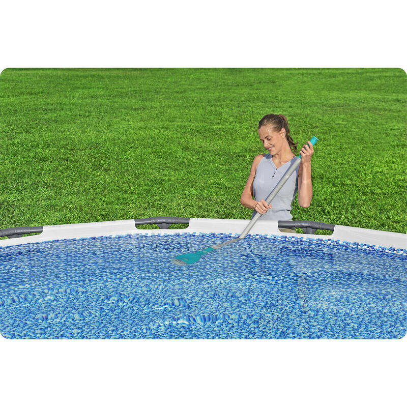 Aspirator AquaTech Bestway, lungime 150 cm, 8 baterii AA (nu sunt incluse)