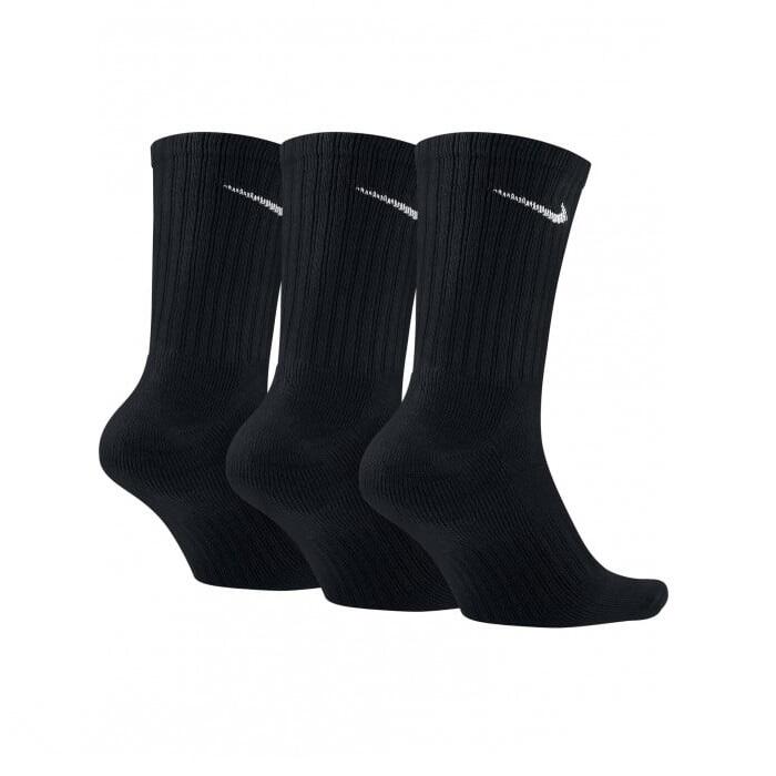 Calcetines Value de Algodón para Adultos Unisex Pack de 3 Negro 2/4