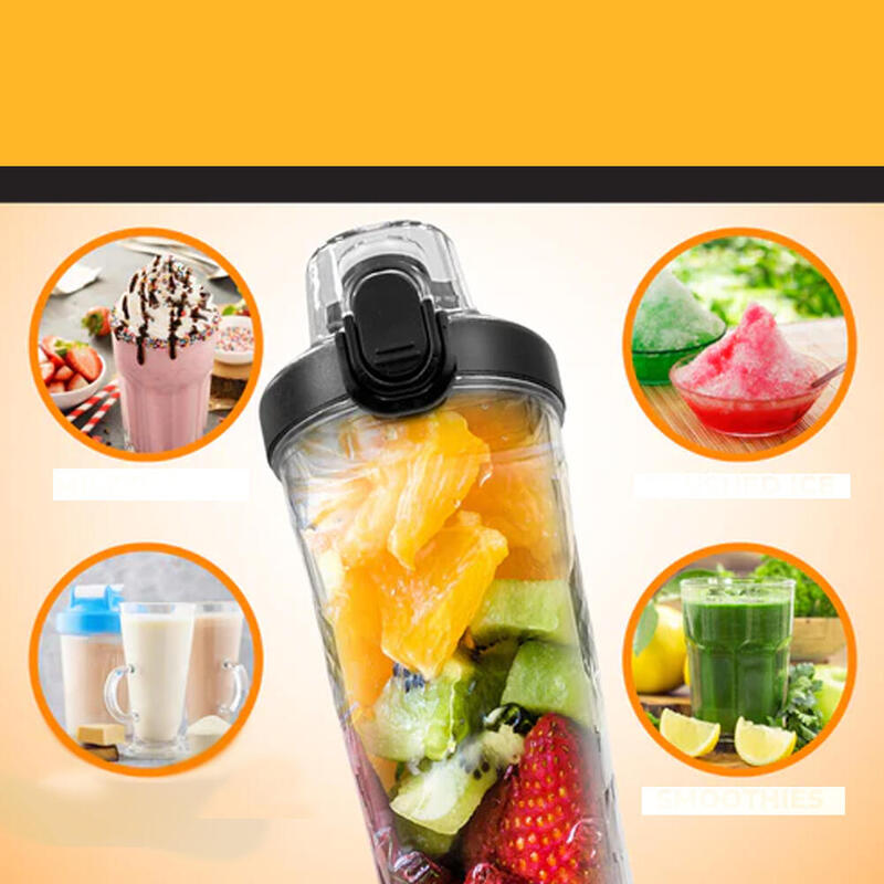 Draagbare  oplaadbare Blender met Accu – Draadloze Smoothie & Shake Maker