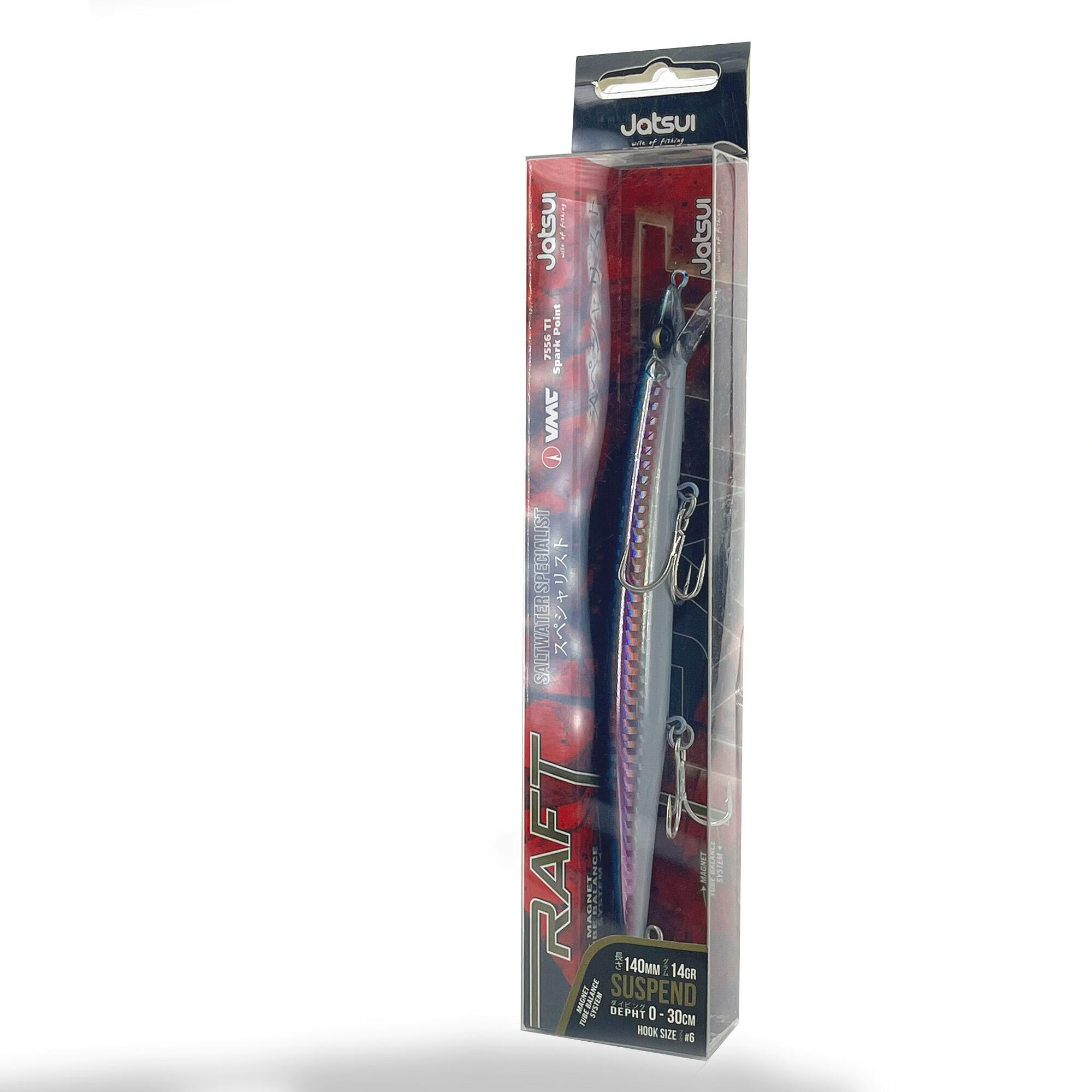 Artificiale da Spinning - Jatsui Raft Minnow 140 Col. LSNS 5/5