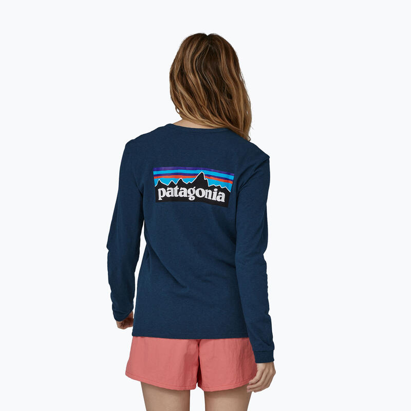 Koszulka trekkingowa damska Patagonia P-6 Logo Responsibili-Tee LS