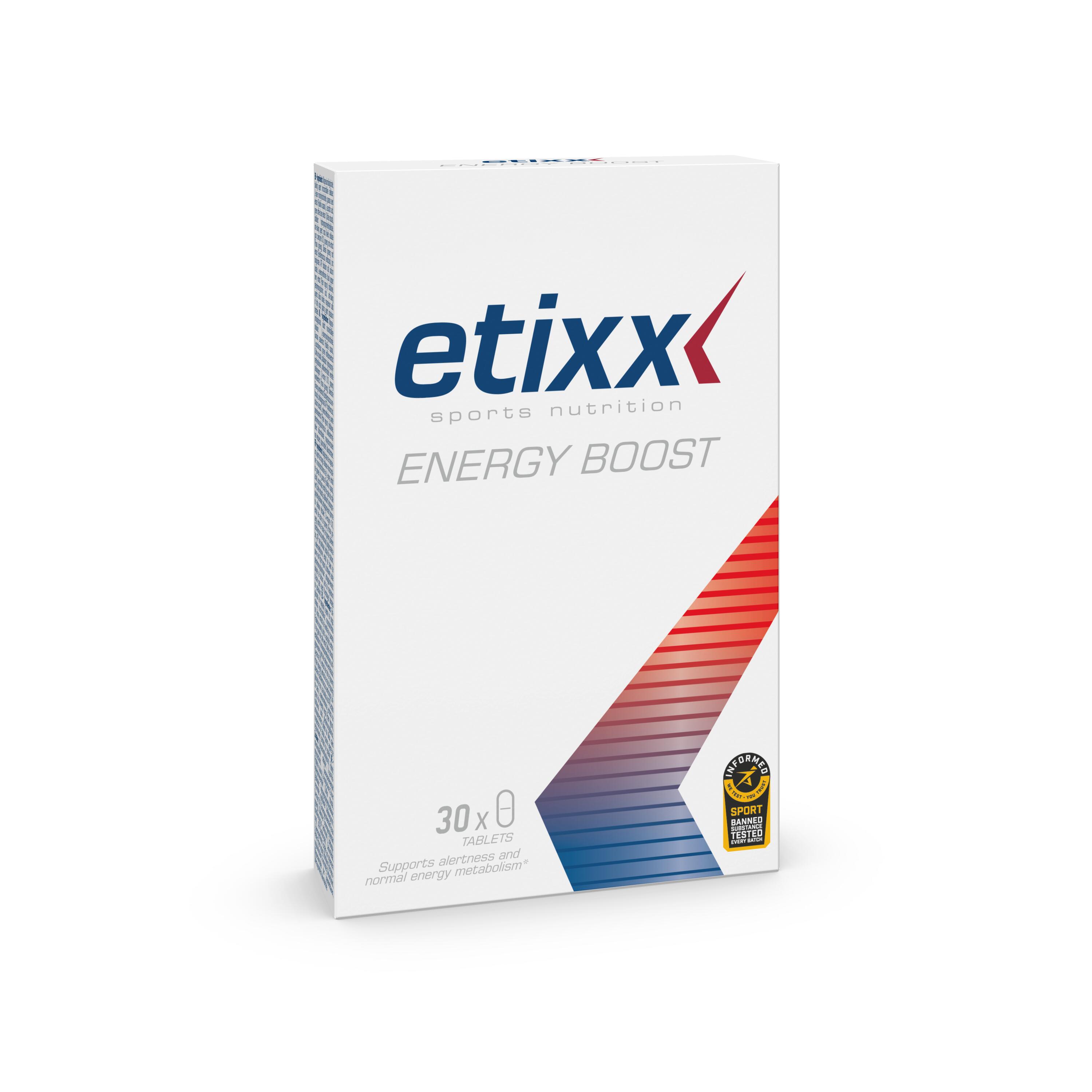 Etixx - Energy Boost 30 Tablettes - Vitamines - 150 G - Decathlon