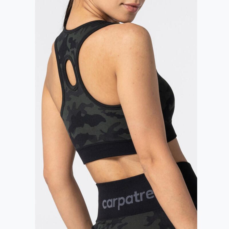 Carpatree Camo Naadloze fitnessbeha