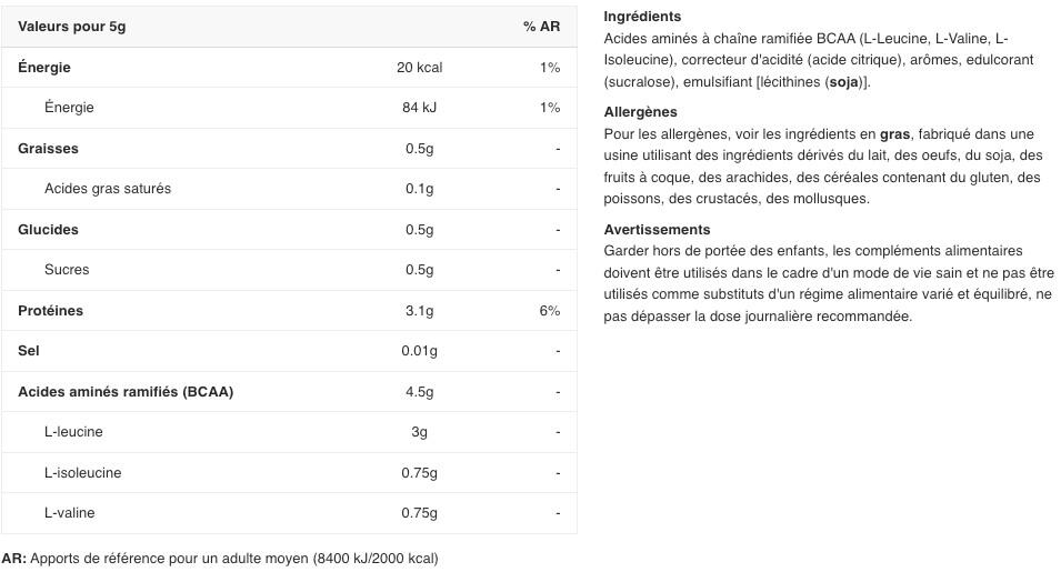 BCAA en poudre - BCAA 4:1:1 Xplode Powder - Poire 2/3