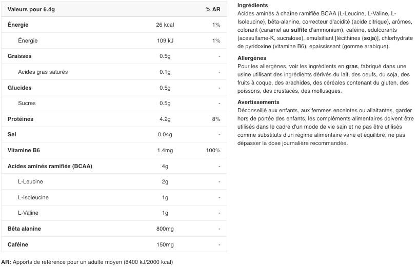 BCAA in polvere - BCAA Xplode Powder Energy - Cola Esplosiva 500g 2/3