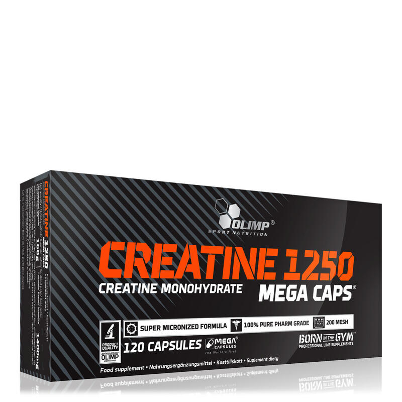 Creatine 1250 Mega Caps