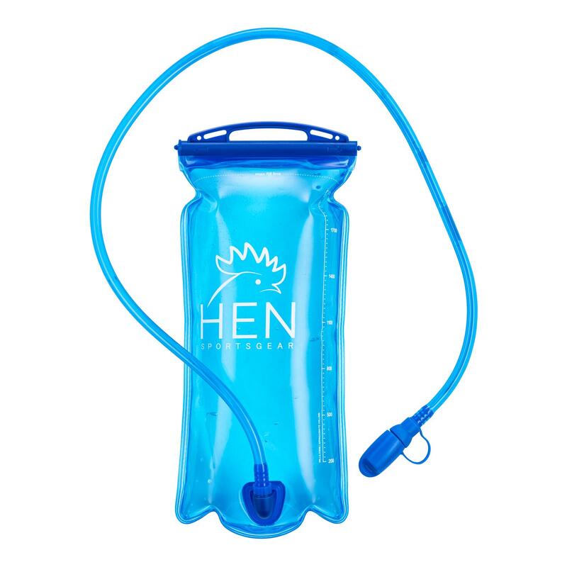 Waterzak met slang, drinksysteem, drinkreservoir voor trailrunning, 2 liter