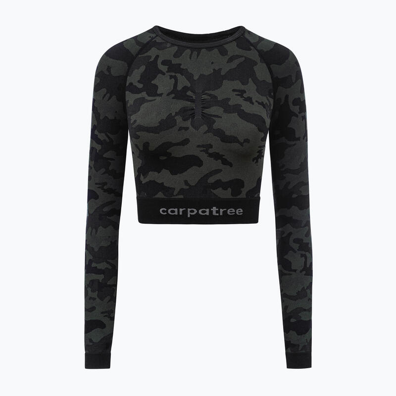 Top de antrenament pentru femei Carpatree Camo fără cusături