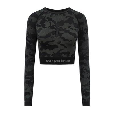 Carpatree camo naadloze trainingstop voor dames
