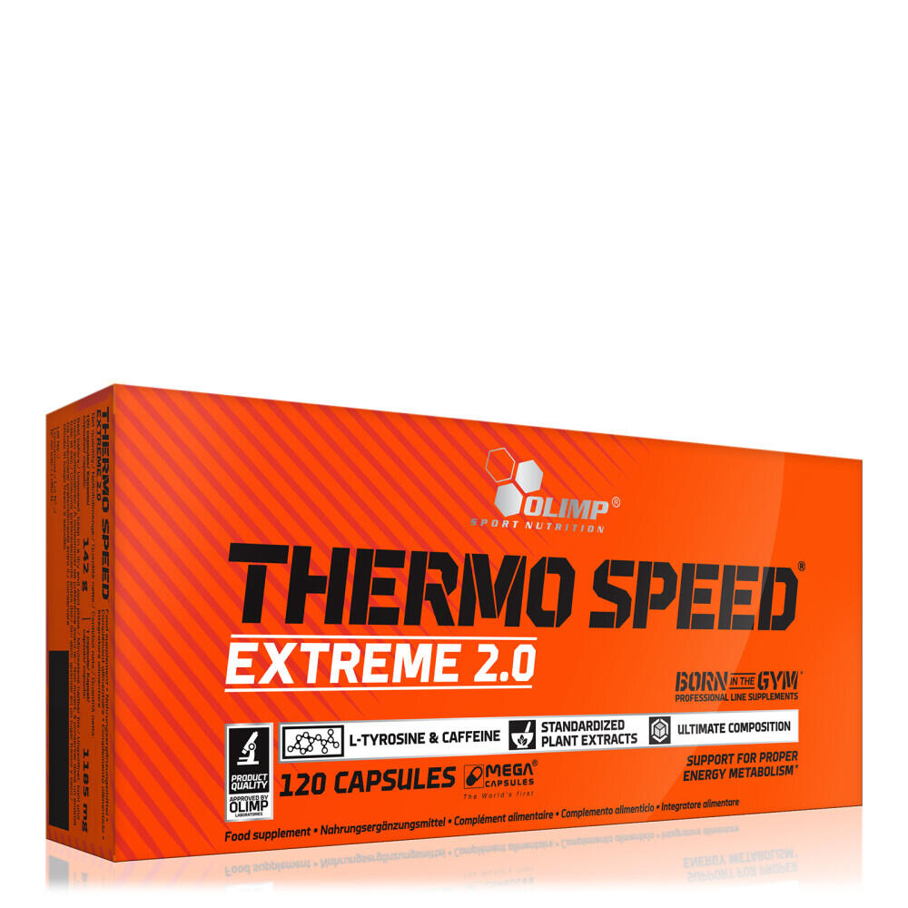 OLIMP SPORT Formula a base di estratti vegetali - Thermo Speed Extreme 2.0 - 120 Capsule
